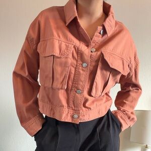 Rust Orange Women's Jacket